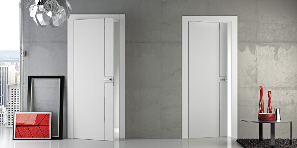 Porte laccate moderne da interno