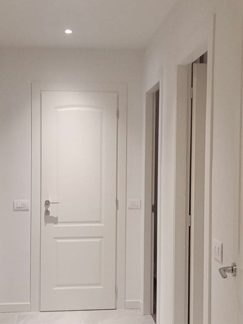 Porta pantografata - progettista Architetto Chiara Fazzari - Installatore Sigeco 80 srl
