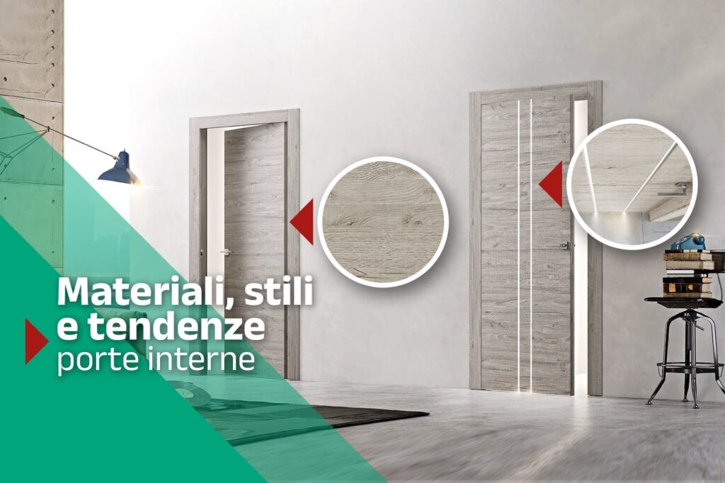 Design porte interne moderne: materiali, stili e tendenze per una casa elegante