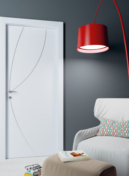 Porta laccata con inserti - FS3 Lineaidea Sololegno AIP Porta laccata con inserti - FS3 Lineaidea Sololegno AIP