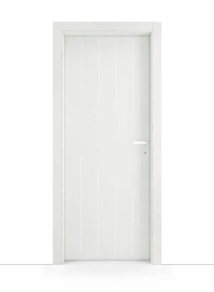 Porta laminata grigio matt con inserti bianchi - GF23 Trix AIP Porta laminata grigio matt con inserti bianchi - GF23 Trix AIP