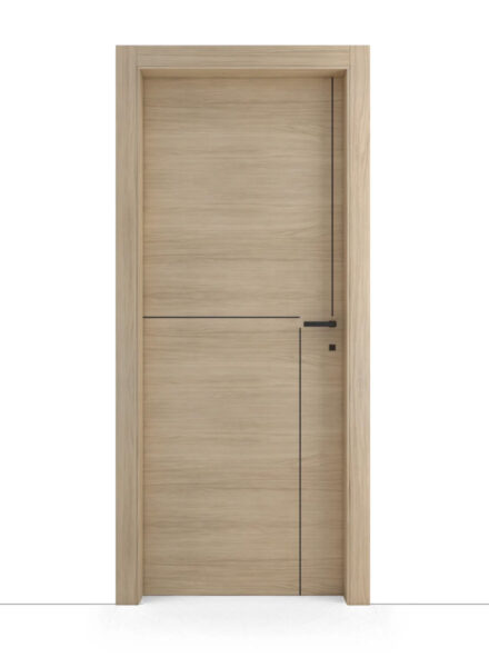 Porta laminata rovere alaska con tre inserti - GF27 Trix AIP Porta laminata rovere alaska con tre inserti - GF27 Trix AIP