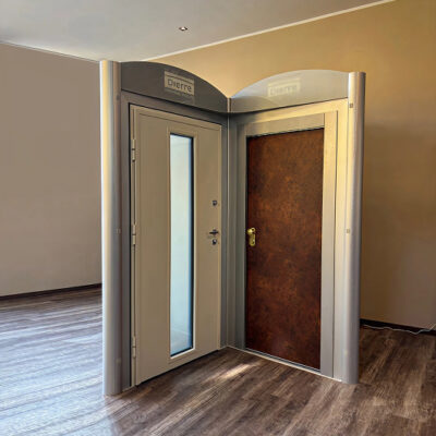 Il nuovo showroom di Tirelli Porte