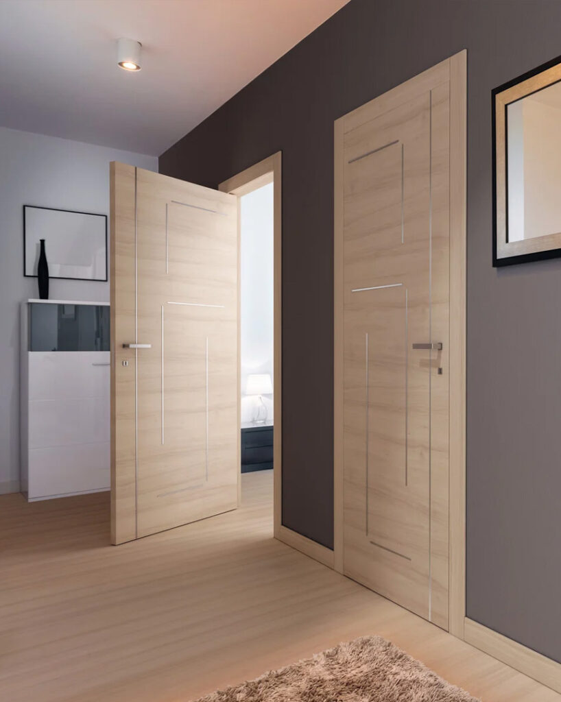 Porte laminate con inserti